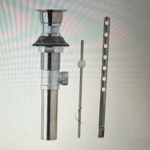 Kohler chrome overflow drain